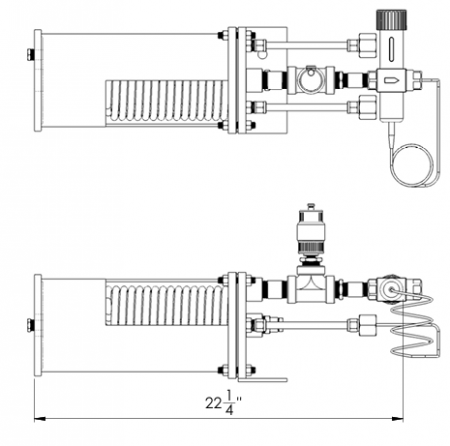 Ventless Condensate Cooler - CC-VL2
