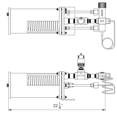 Ventless Condensate Cooler - CC-VL2